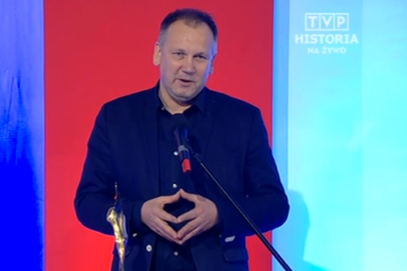 Cezary Łazarewicz odebrał nagrodę za "Książkę Historyczną Roku"