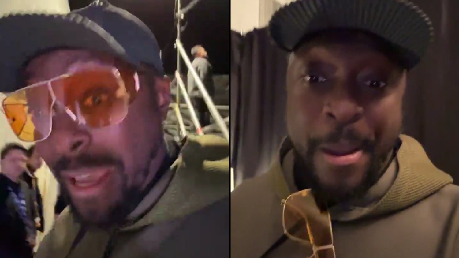 "Nie jesteśmy The Black Eyed PiS" - stwierdził Will.i.am po występie na "Sylwestrze Marzeń" TVP w Zakopanem. Will.i.am z Black Eyed PiS po "Sylwestrze Marzeń" TVP w Zakopanem.