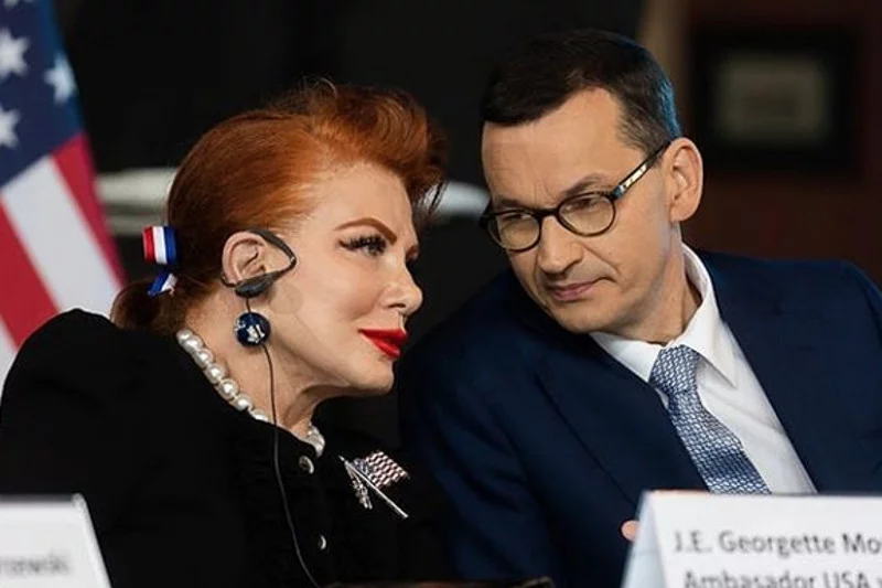 Ambasador USA Georgette Mosbacher napisała list do polskich władz.