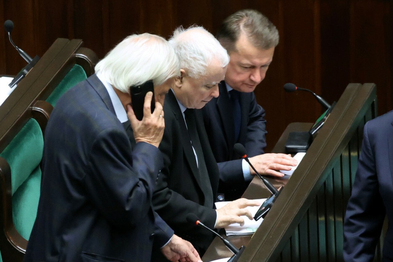 Ryszard Terlecki, Jarosław Kaczyński, Mariusz Błaszczak
