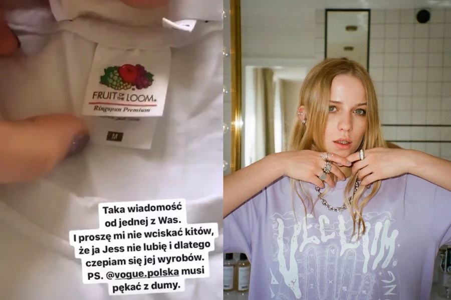 Pochodzenie t-shirtów Veclaim, marki Jessiki Mercedes, wywołało burzę