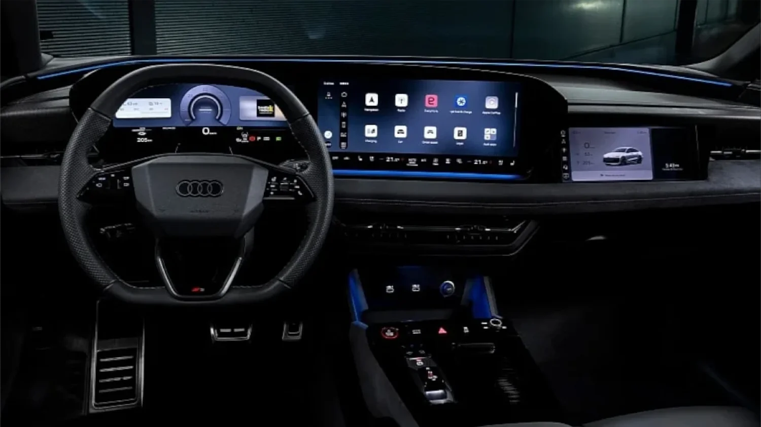 Wnętrze Audi