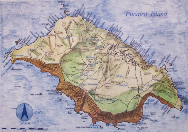 Pitcairn opisana.