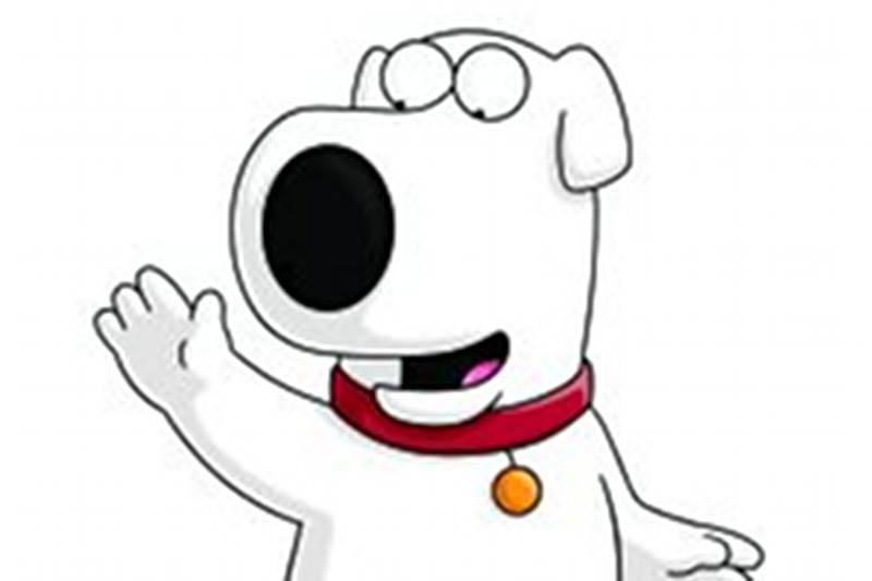Pies Brian z popularnego serialu "Family Guy". Został potrącony przez samochód i zdechł, a o tym wydarzeniu napisały brytyjskie media.