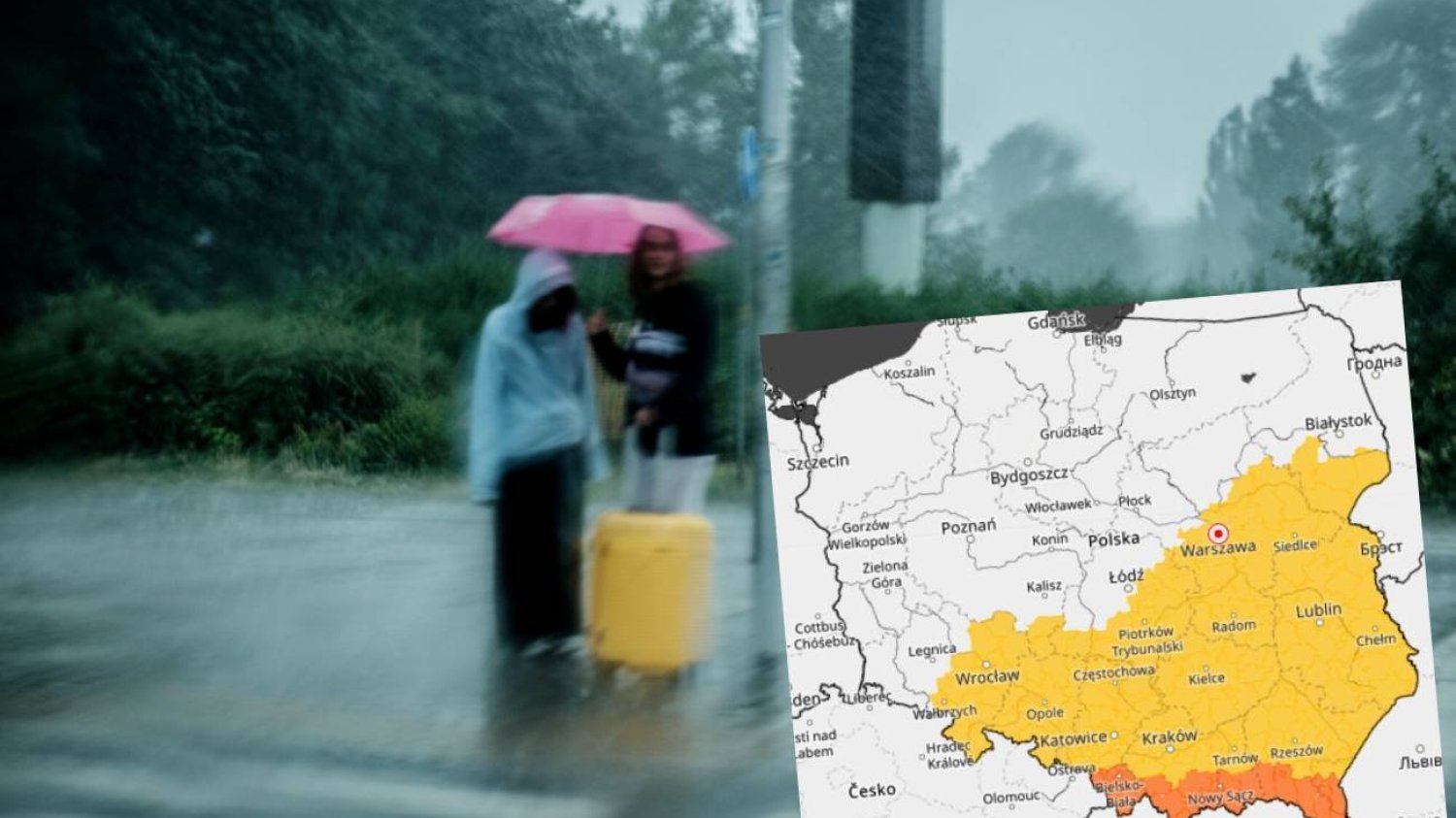 Pogoda – burze z gradem. IMGW wydało ostrzeżenia dla trzech regionów