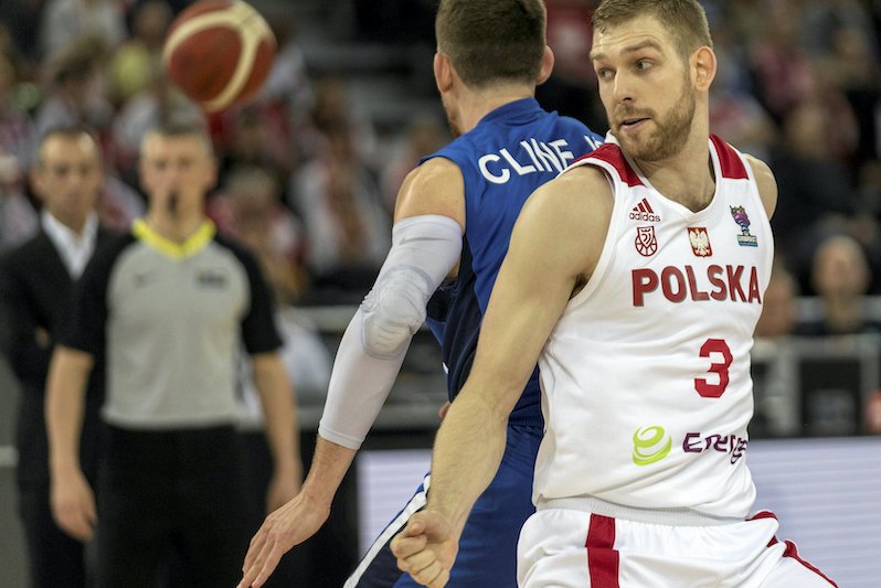 Zdjęcie ilustracyjne. Mecz koszykówki Polska – Izrael w Gliwicach w ramach eliminacji do Mistrzostw Europy mężczyzn (20.02.2020).