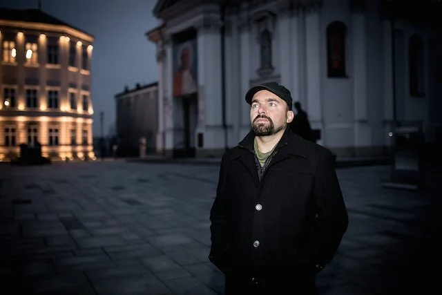 Mateusz Klinowski walczy ze smogiem w Wadowicach.