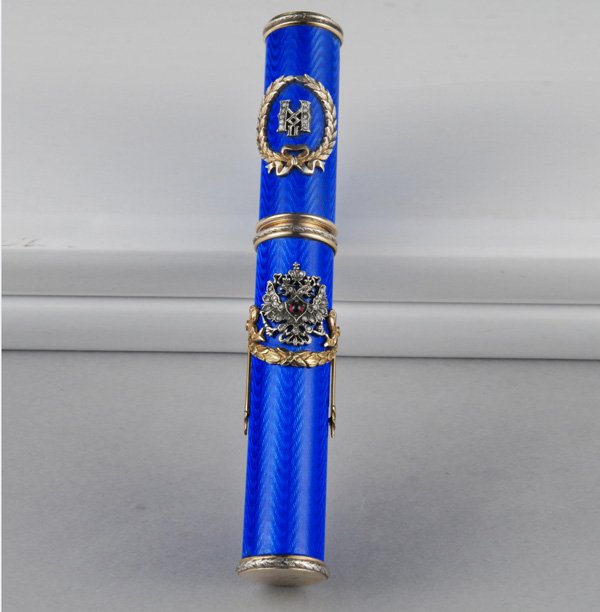 Etui na cygaro. Fałszywe dzieło Faberge.