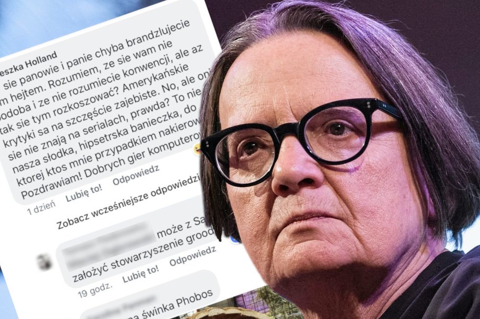 Agnieszka Holland zrobiła typowy błąd, jaki twórcy mogą popełnić po premierze. Sprawdzwiła recenzje swojego serialu 1983 na Facebooku.