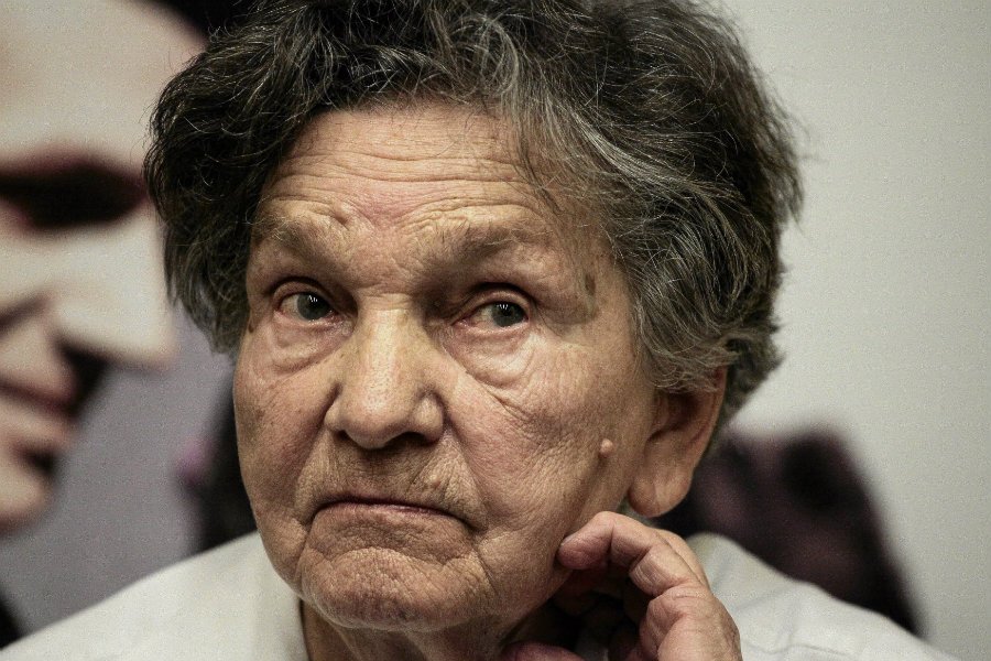 Wanda Traczyk-Stawska nie została wpuszczona do Sejmu, gdzie protestują niepełnosprawni i ich rodziny.