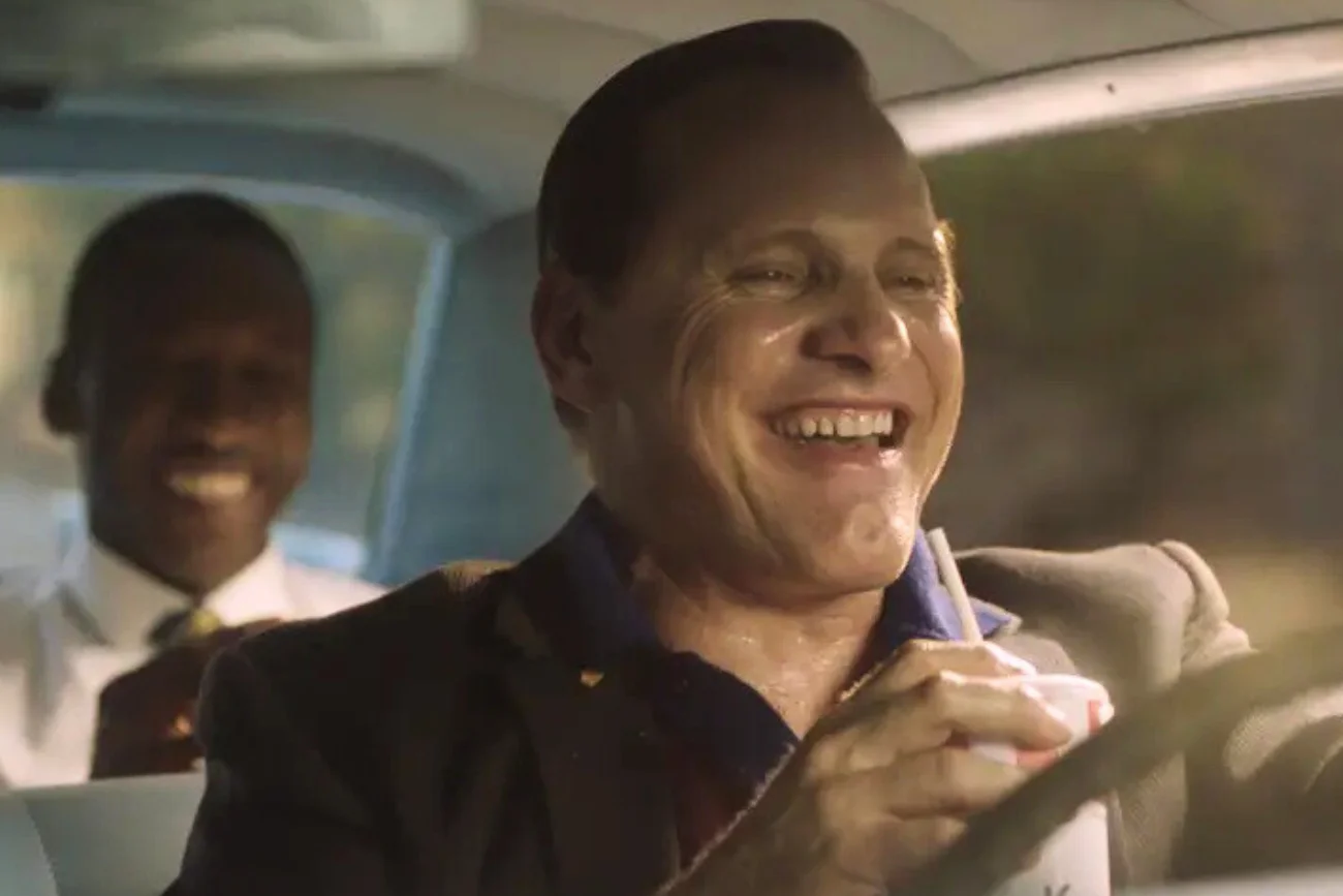 "Green Book" z Viggo Mortensenem i Maharshalą Alim Viggo Mortensen i Maharshala Ali w "Green Book"