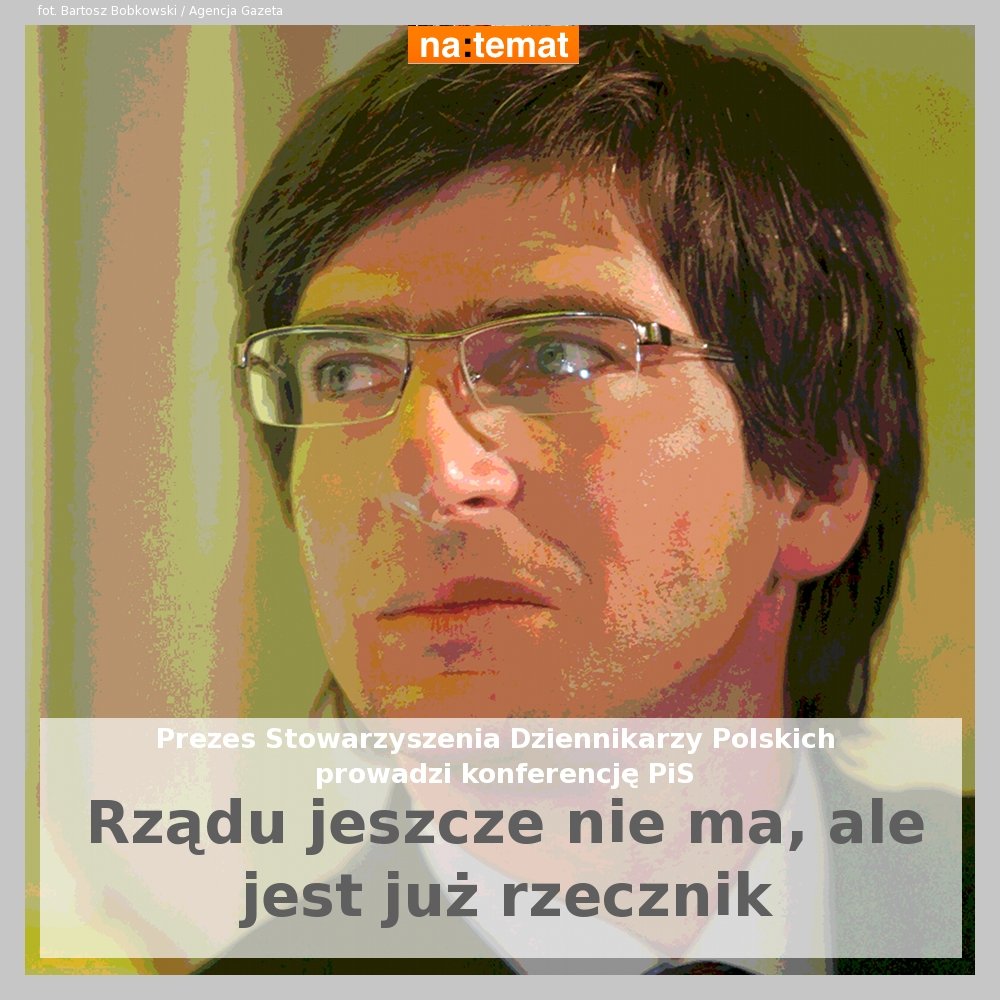 Krzysztof Skowroński, prezes Stowarzyszenia Dziennikarzy Polskich