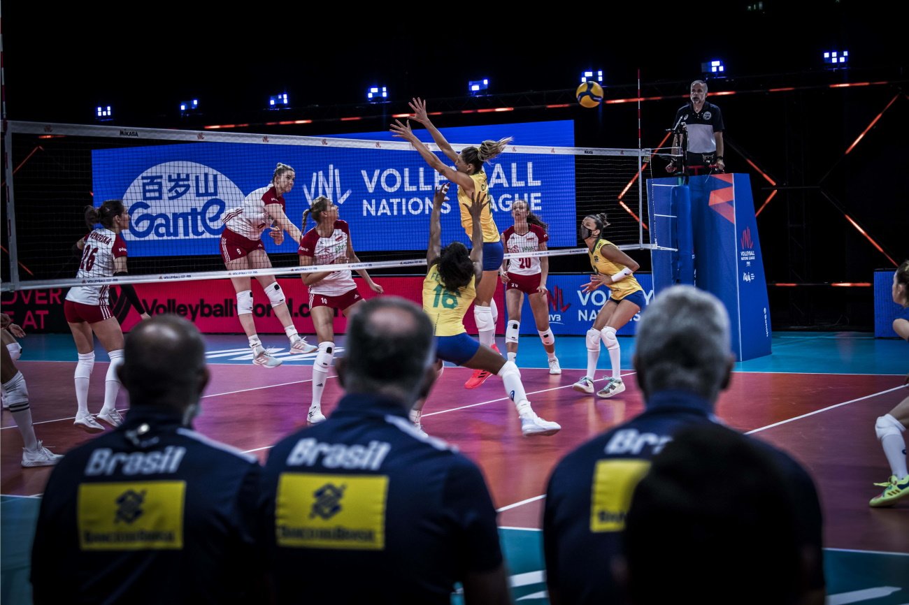 Biało-Czerwone dzielnie walczyły z Brazylią, ale przegrały z gigantem w trzech setach