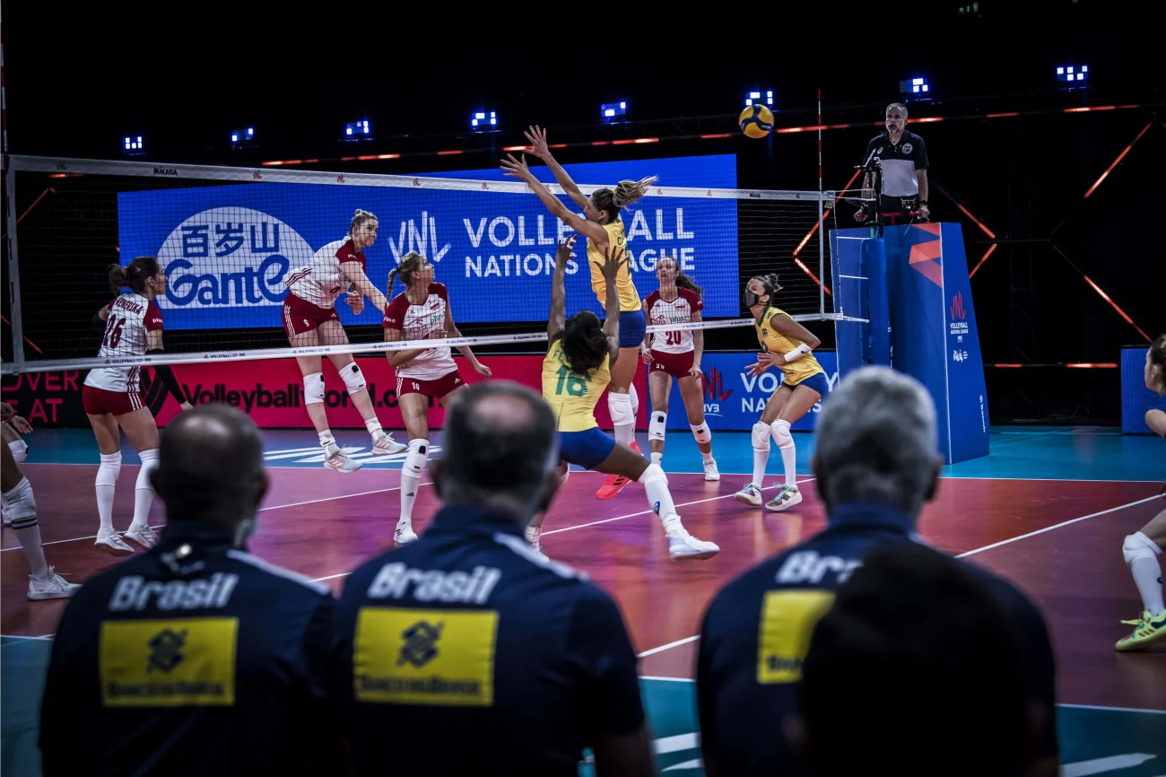 Biało-Czerwone dzielnie walczyły z Brazylią, ale przegrały z gigantem w trzech setach