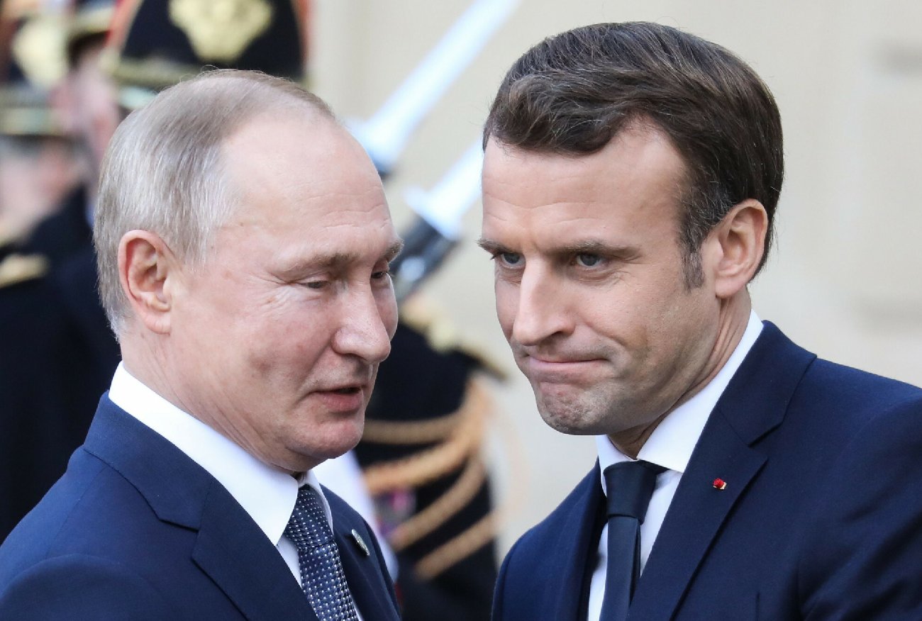 Emmanuel Macron o rozmowach z Władimirem Putinem. Wyjaśnił, kiedy przerwał dialog z Rosją