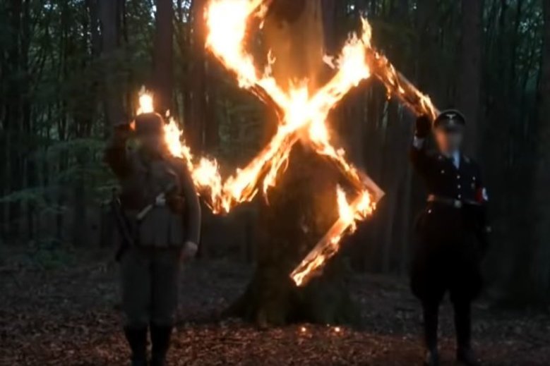 Neonaziści co roku świętują urodziny Adolfa Hitlera