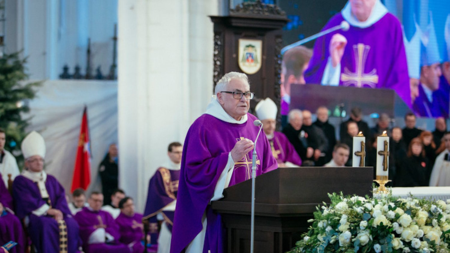 O. Ludwik Wiśniewski wygłosił mocne przemówienie podczas pogrzebu Pawła Adamowicza.