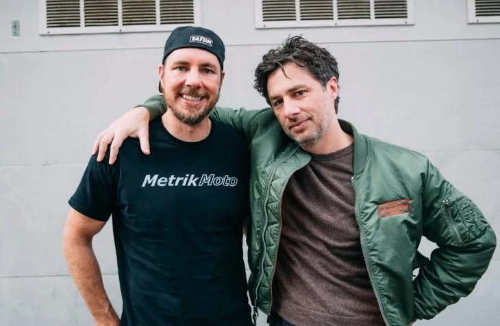 Zach Braff i Dax Shepard: gwiazdy, które są do siebie podobne Zach Braff i Dax Shepard