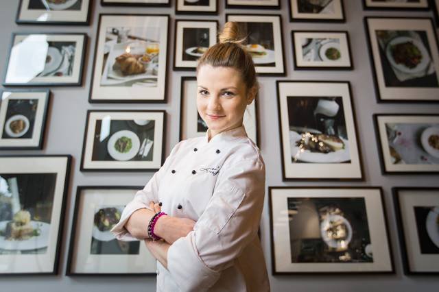 Karina Zuchora, finalistka programu MasterChef i autorka karty w Bistro Ale'je, Warszawa