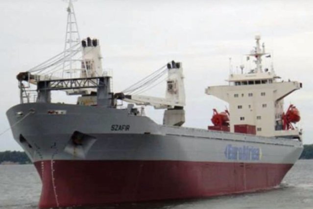 statek, z którego porwani zostali polscy marynarze.