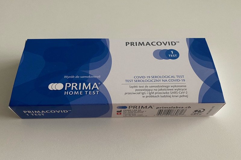 Domowy test na COVID-19 z Biedronki. Dopiero ulotka pokazała całą prawdę.