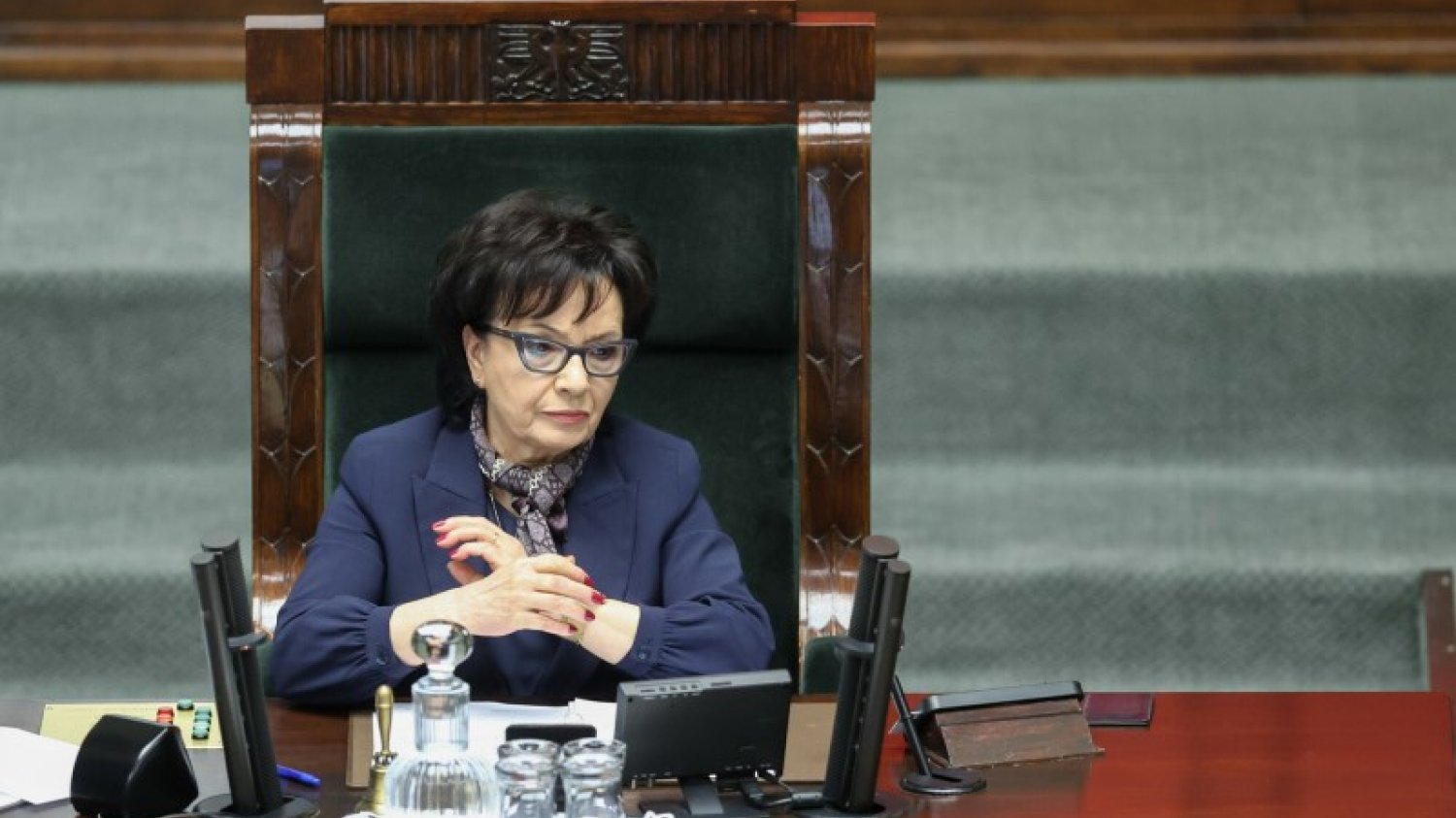 Marszałek Sejmu Elżbieta Witek, żona Stanisława Witka