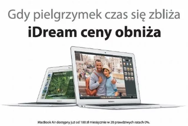 Tak reklamuje się salon iDream, Częstochowa