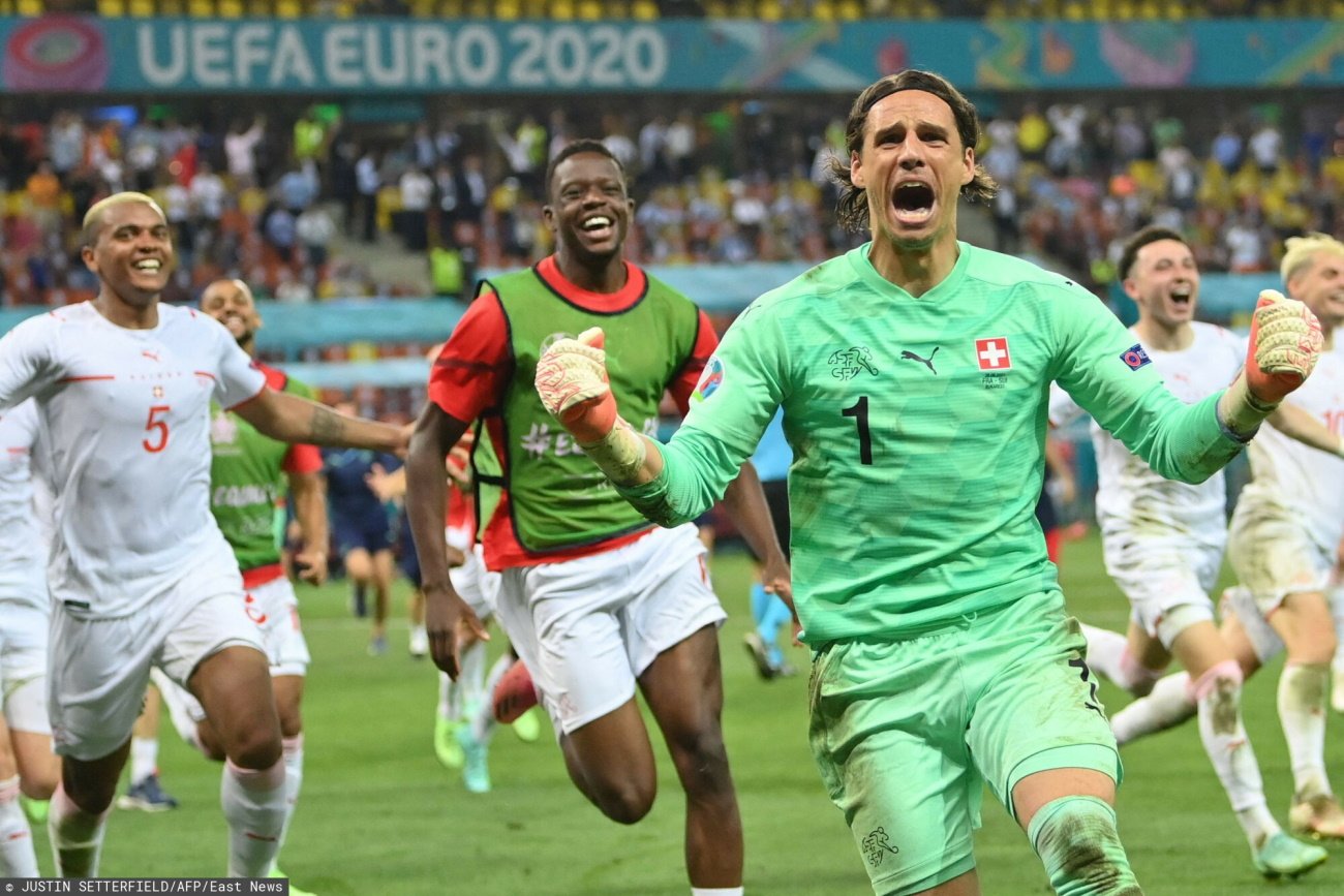 Nikt nie cieszył się tak z wygranej i awansu, jak reprezentacja Szwajcarii