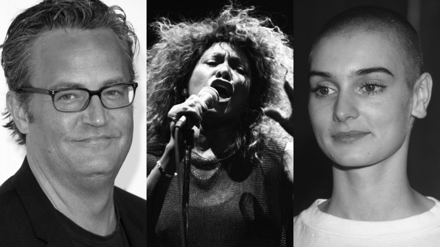 Matthew Perry, Tina Turner i Sinead O'Connor. Oto artyści, którzy odeszli w 2023 roku. Matthew Perry, Tina Turner i Sinead O'Connor. Oto artyści, którzy odeszli w 2023 roku.