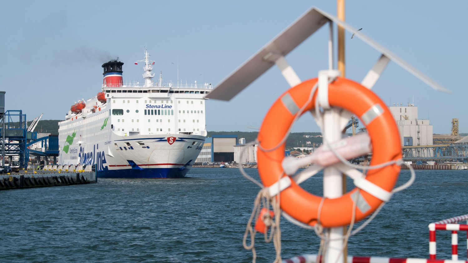 Prom Stena Spirit wrócił do Polski.