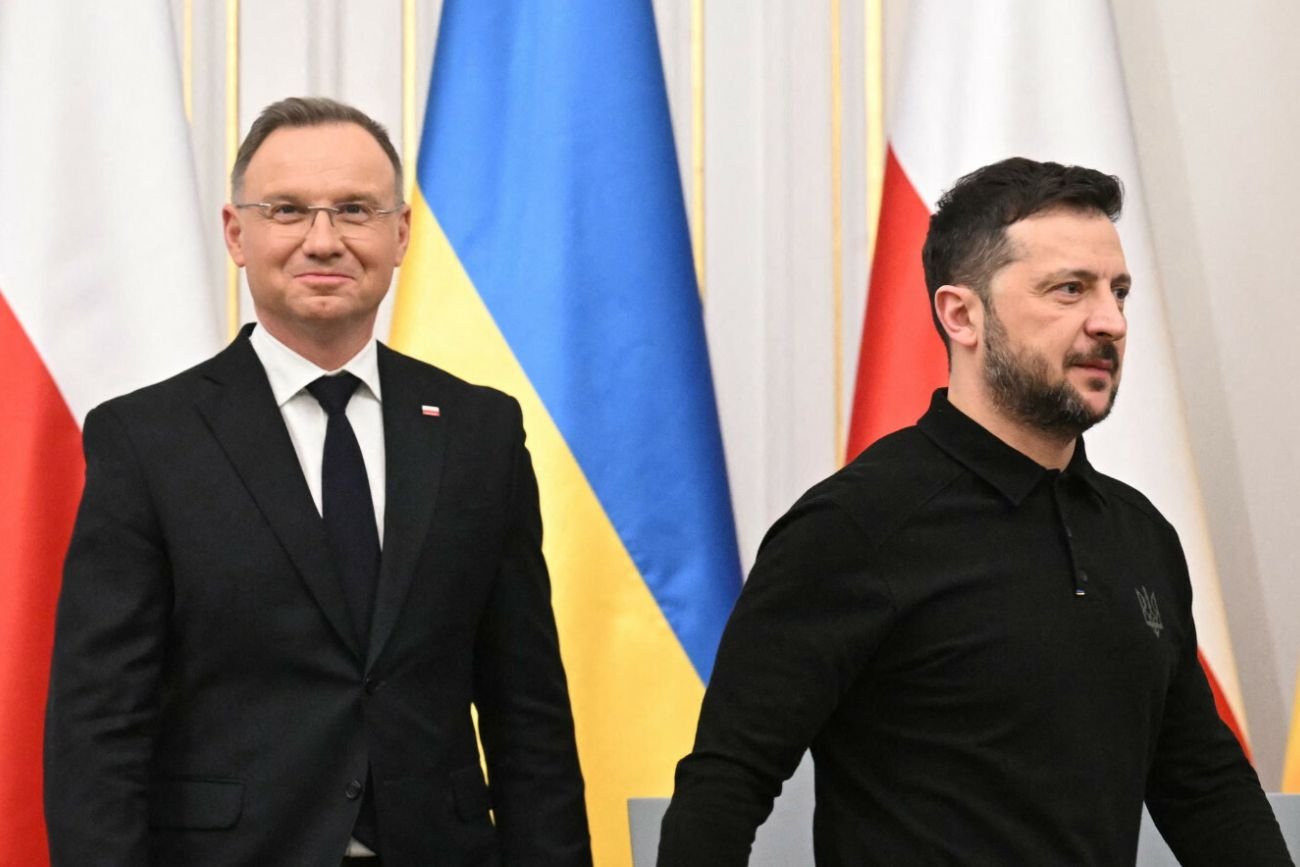 Andrzej Duda reaguje na słowa Zełenskiego o Nawrockim. Ma dla niego radę.