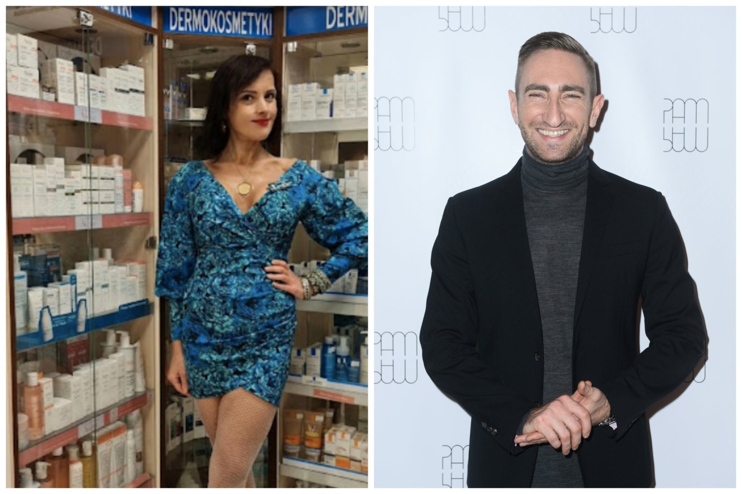 Po lewej: magister farmacji Anną Milczarek-Alwaked. Po prawej: Łukasz Jakóbiak.