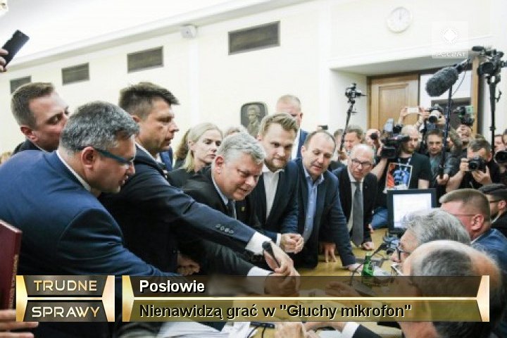 Stenogramy z ostatnich wydarzeń w Sejmie to kawał dobrej literatury.