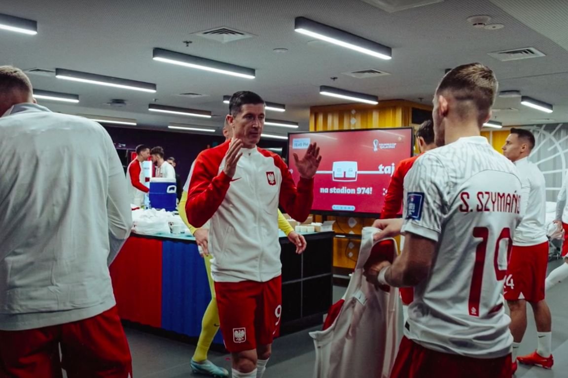 Kulisy meczu Polska - Meksyk prosto z szatni. Pełna emocji przemowa Lewandowskiego