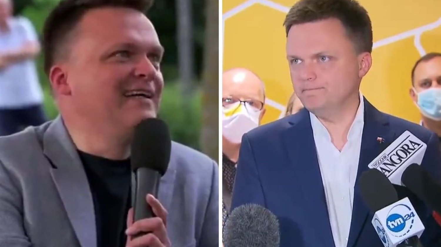 Szymon Hołownia wykłóca się, że poparł Rafała Trzaskowskiego w 2020 roku. Jak było naprawdę? Szymon Hołownia wykłóca się, że poparł Rafała Trzaskowskiego w 2020 roku. Jak było naprawdę?