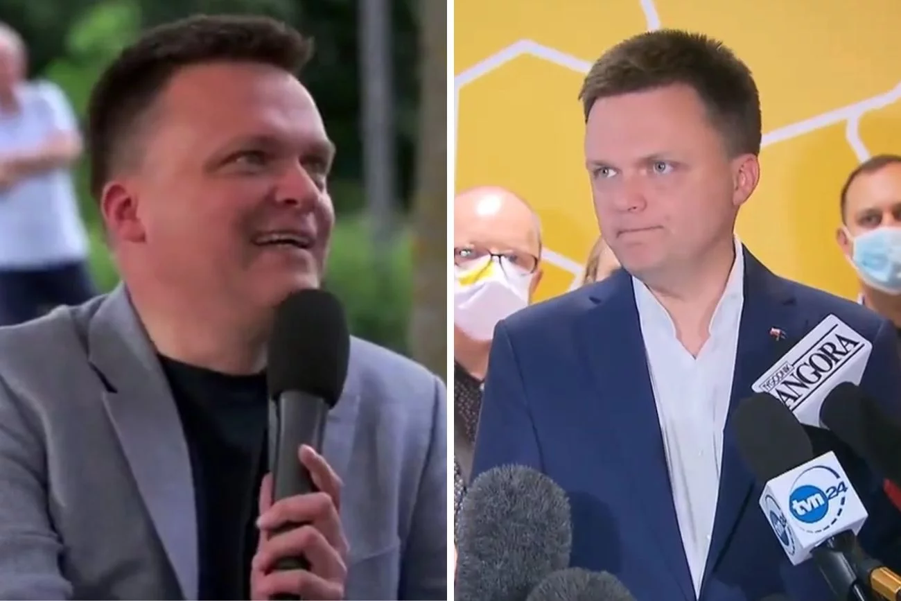 Szymon Hołownia wykłóca się, że poparł Rafała Trzaskowskiego w 2020 roku. Jak było naprawdę? Szymon Hołownia wykłóca się, że poparł Rafała Trzaskowskiego w 2020 roku. Jak było naprawdę?
