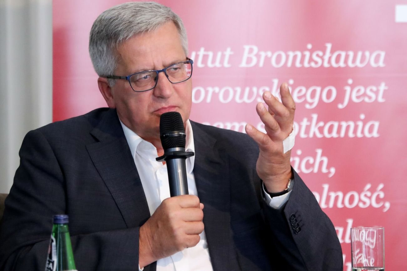 Bronisław Komorowski komentuje weto ws. Lex TVN.
