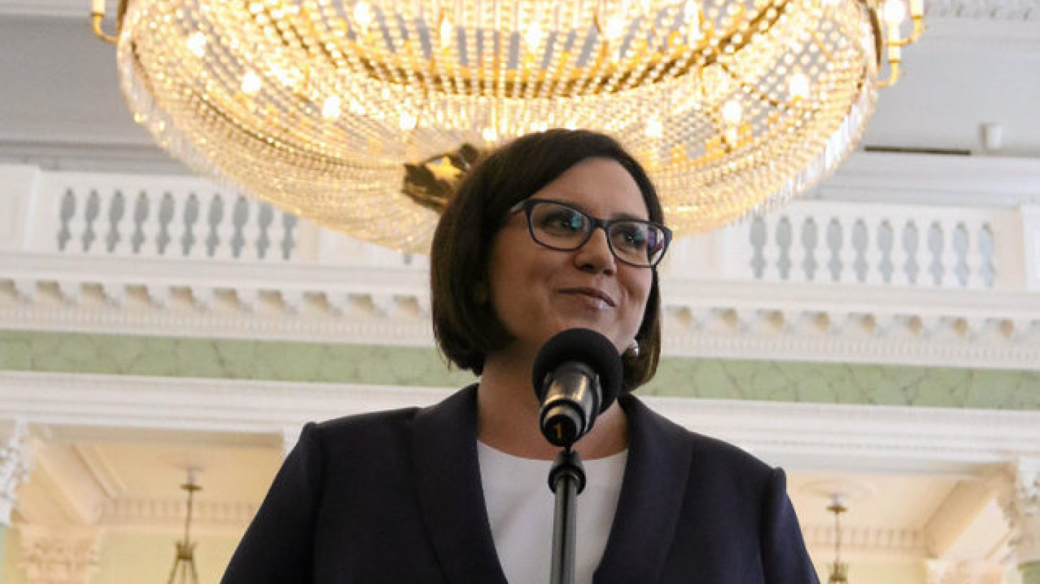 Małgorzata Sadurska miała pracować za darmo, ale teraz dostała spore wyrównanie.