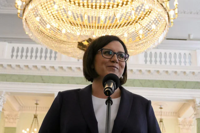 Małgorzata Sadurska miała pracować za darmo, ale teraz dostała spore wyrównanie.