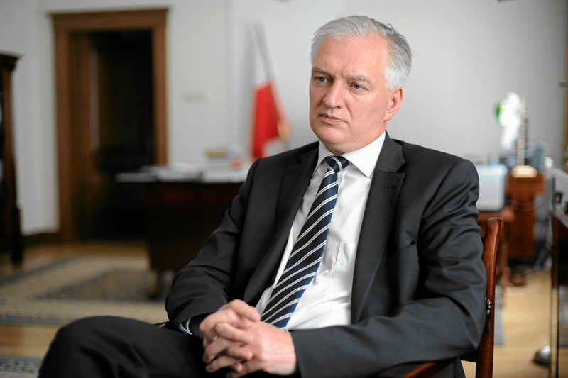 Minister sprawiedliwości Jarosław Gowin