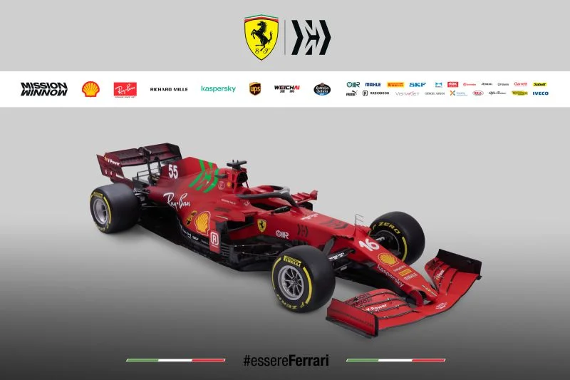 Nowy bolid Ferrari - SF21 - ma zapewnić ekipie szansę rywalizacji o mistrzostwo świata