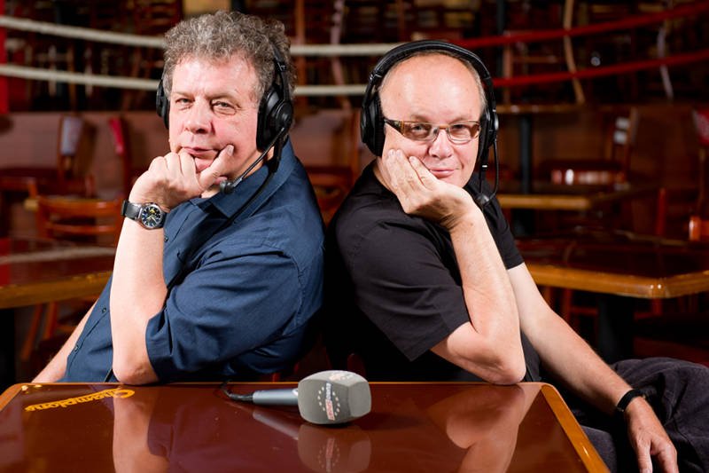 Tomasz Jaroński (z lewej) i Krzysztof Wyrzykowski (z prawej) - wielu Polaków to właśnie dla nich ogląda kolarstwo i biathlon.