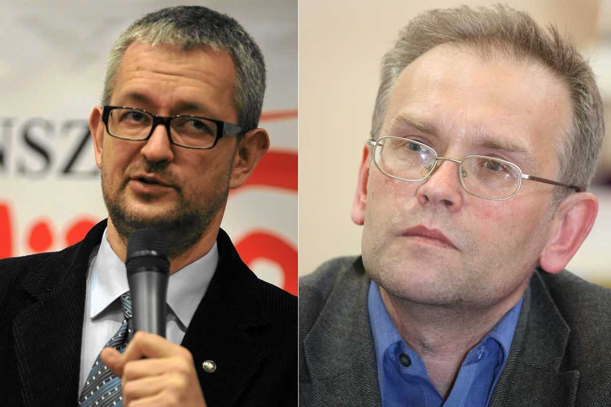 Swój sprzeciw wobec zwolnienia Tomasza Wróblewskiego, Cezarego Gmyza i innych wyrazili m.in. Rafał Ziemkiewicz (z lewej) i Piotr Zaremba (z prawej).