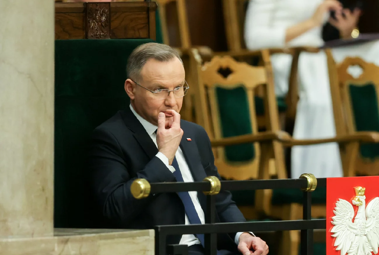 Mowa ciała Andrzeja Dudy. Tak wyglądał w czasie wystąpienia w Sejmie Mowa ciała Andrzeja Dudy. Tak wyglądał w czasie wystąpienia w Sejmie