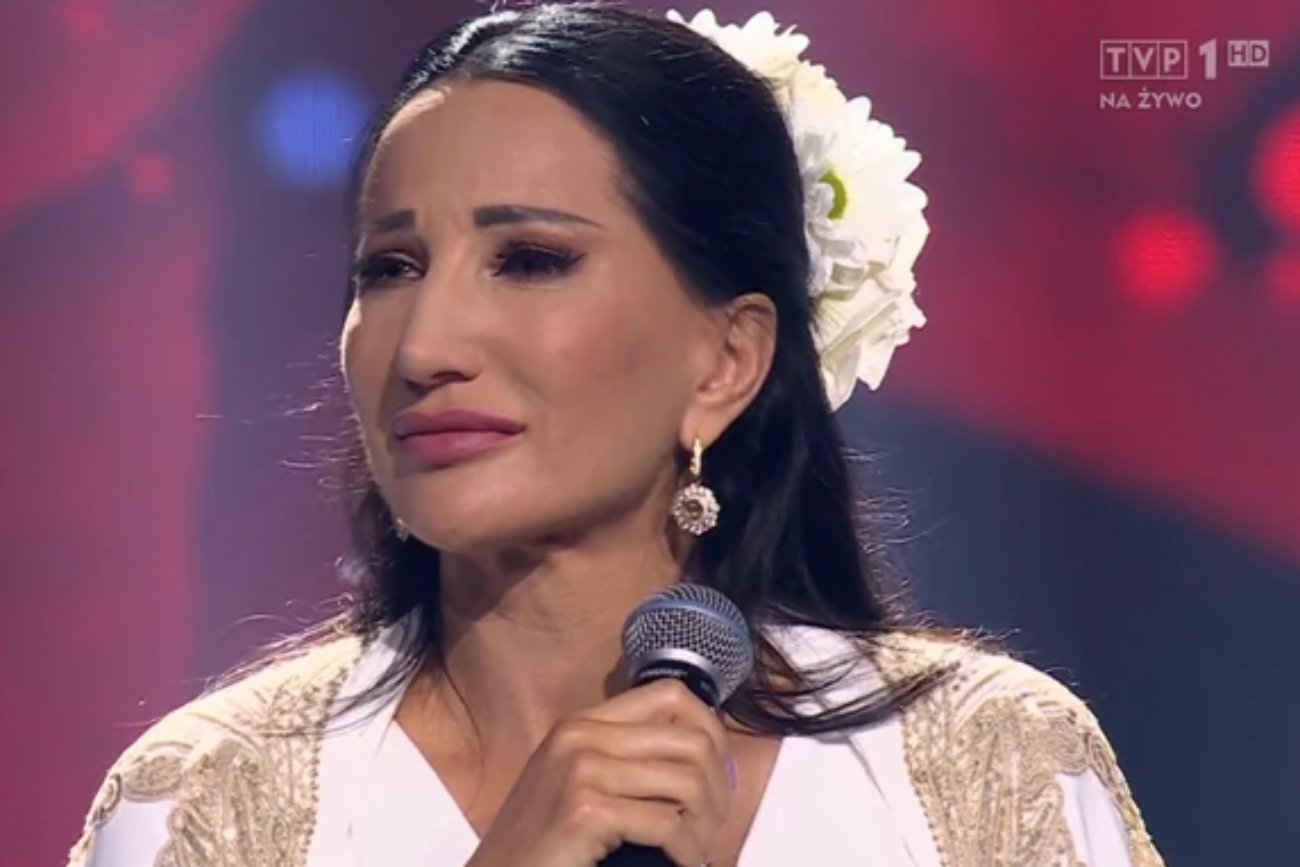 Justyna Steczkowska wybuchła płaczem na koncercie TVP. Poruszający moment