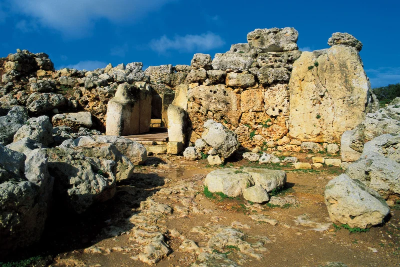 Kompleks świątynny Ġgantija na wyspie Gozo