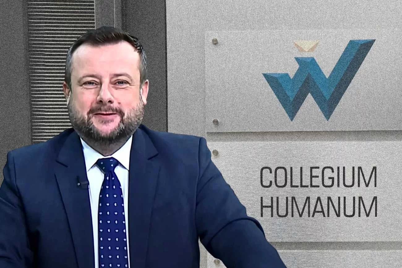 Adrian Klarenbach z TV Republika miał dostać zarzuty ws. Collegium Humanum