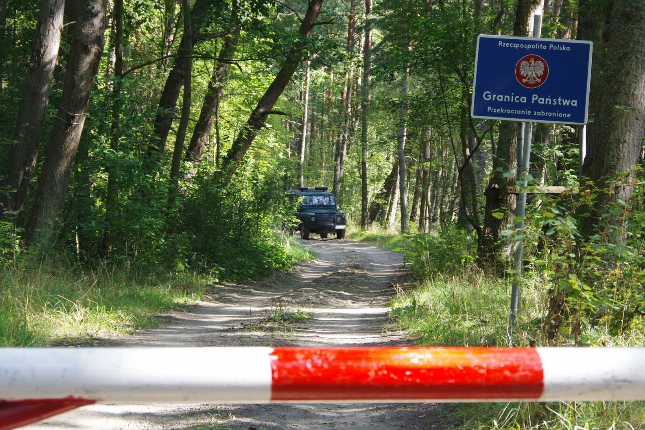 Dane Straży Granicznej o nielegalnym przekroczeniu granic.