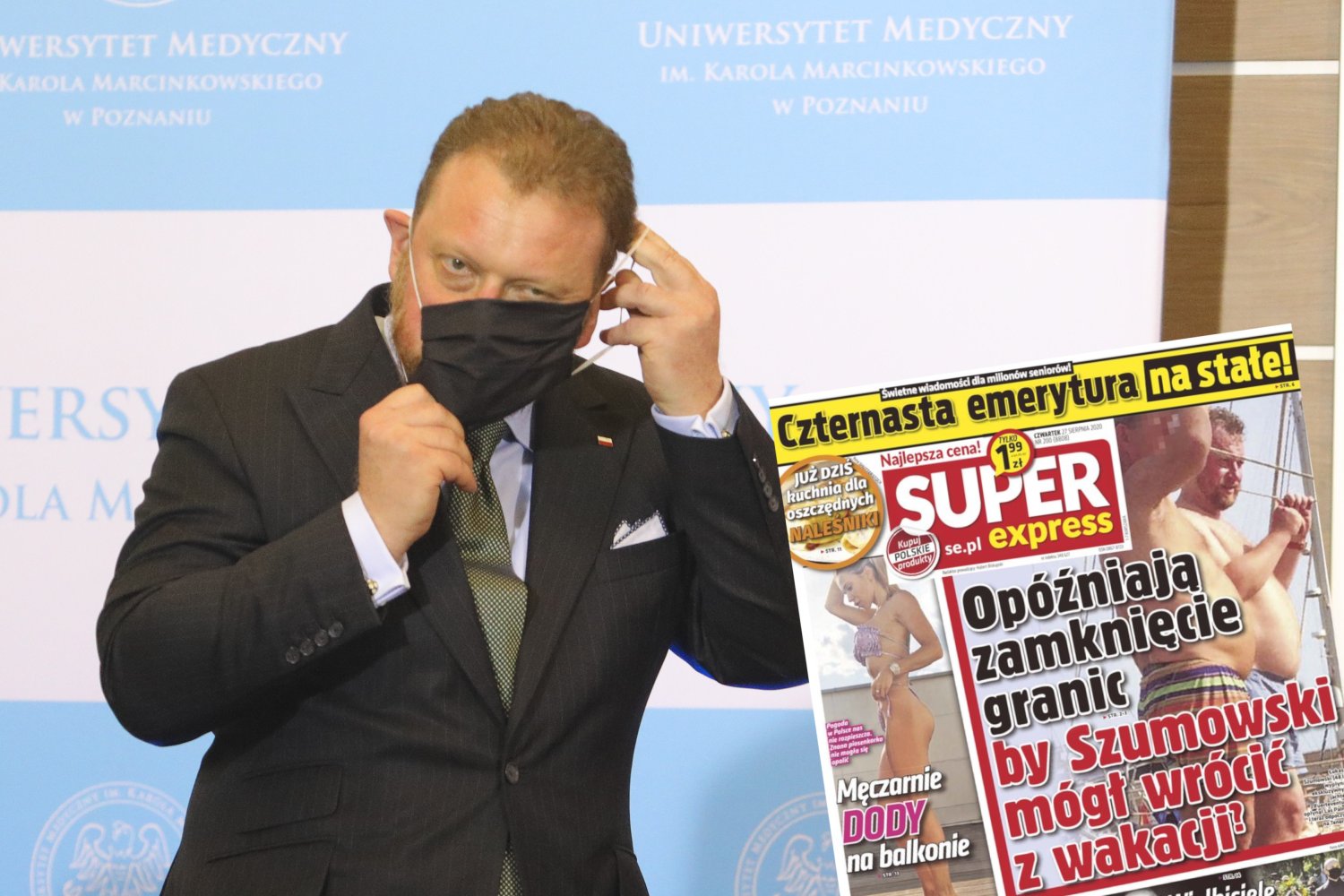 Koronawirus znowu szaleje w Hiszpanii. A Łukasz Szumowski wybrał wakacje na Wyspach Kanaryjskich.