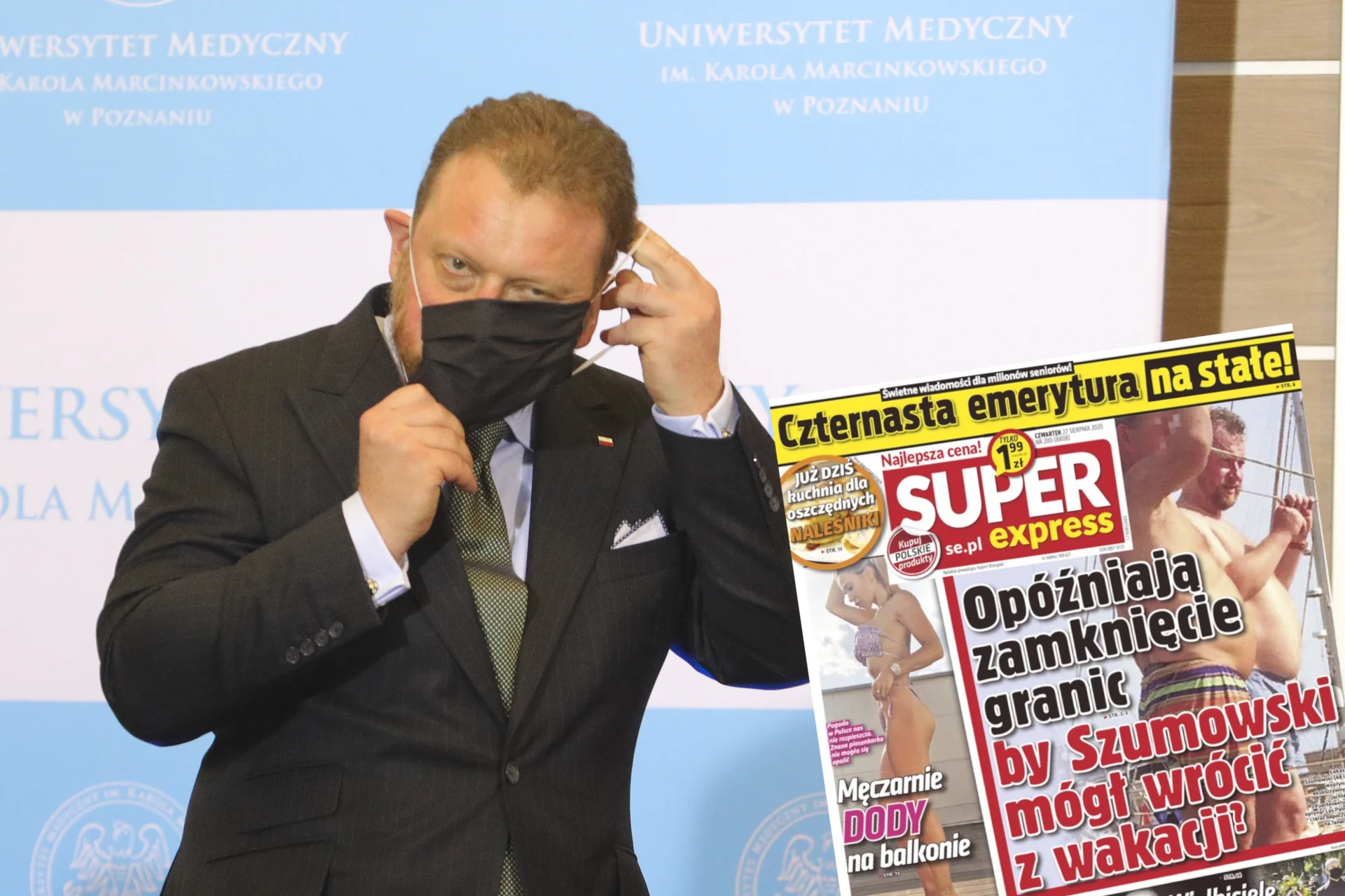 Koronawirus znowu szaleje w Hiszpanii. A Łukasz Szumowski wybrał wakacje na Wyspach Kanaryjskich.